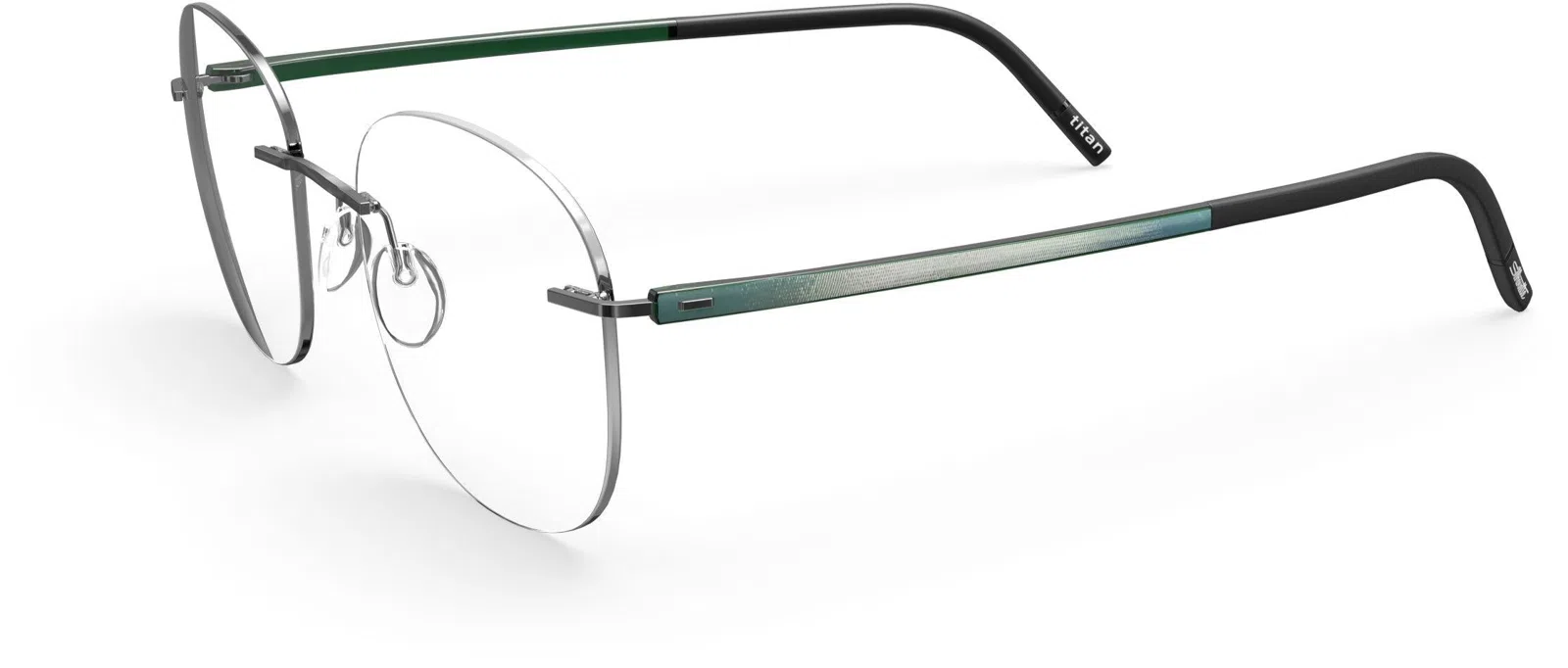 Silhouette The Wave Chassis Rimless 5567 Eyeglasses - view 99